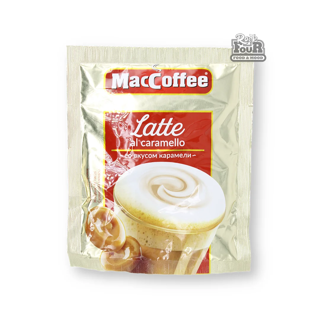 Instant coffee drink "MacCoffee Latte" with caramel flavor 22g
